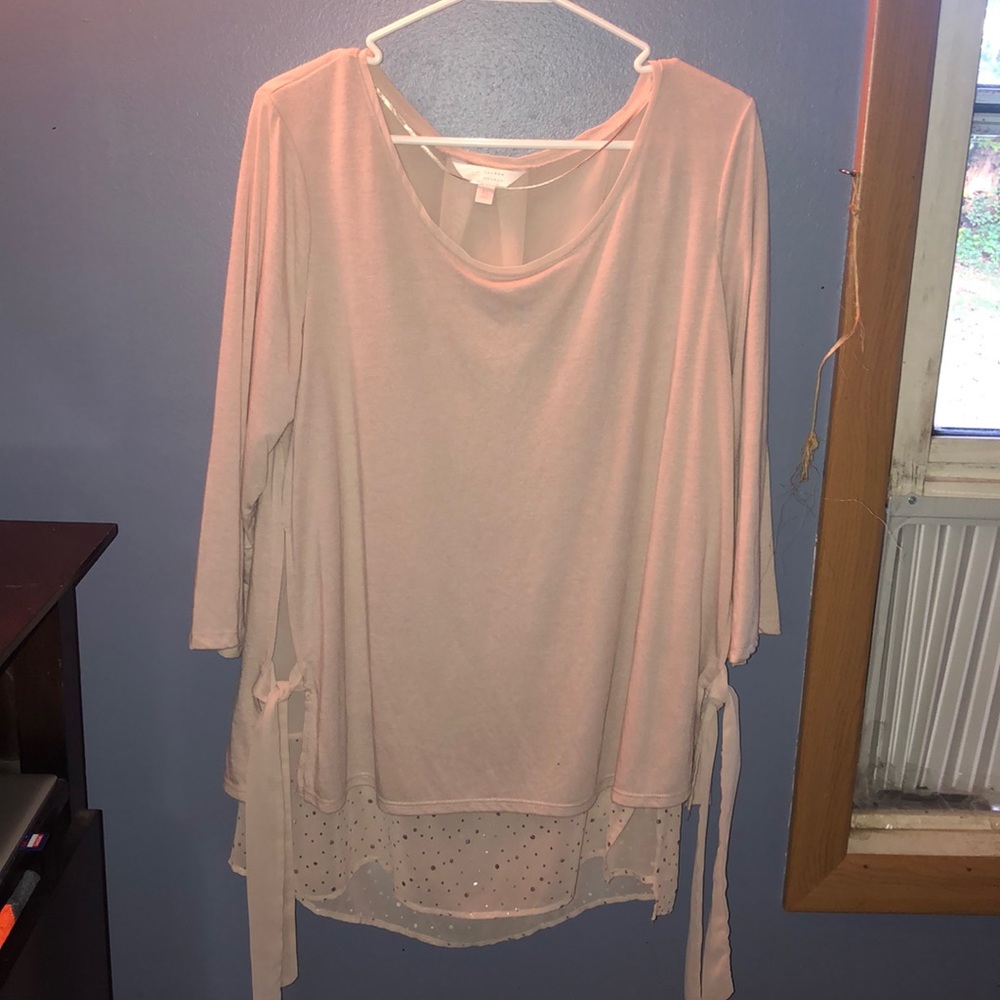 Tunic style cotton top